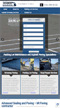 Mobile Screenshot of advancedsealingandpaving.com